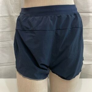 Lululemon men’s fitness shorts. Size medium with 3 inch inseam